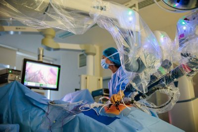 Robotinė operacija Klaipėdos universiteto ligoninėje