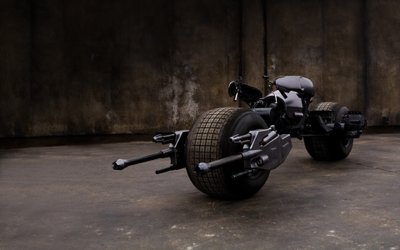 Batpod motociklo koncepcija