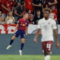 Prarastas šansas: Kane'o „Bayern“ debiutą apkartino Olmo „hat-trick'as“ ir pralaimėta Vokietijos supertaurė