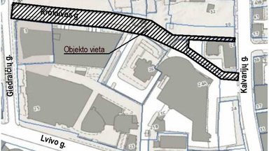 Planuoja užbaigti gatvės atkarpą, kuri sujungs Kalvarijų ir Giedraičių gatves