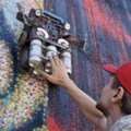 Gatvės meno kūrinį Merkinėje įgyvendins robotas