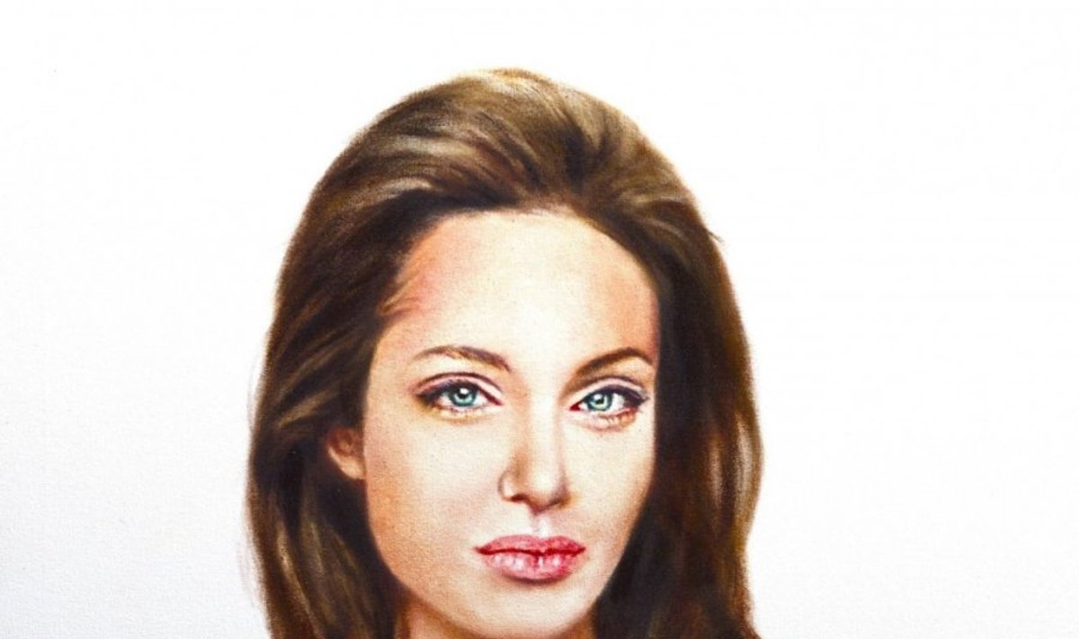Angelinos Jolie portretas