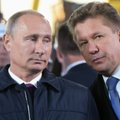 „Gazprom“ pagrasino nutraukti dujų tiekimą