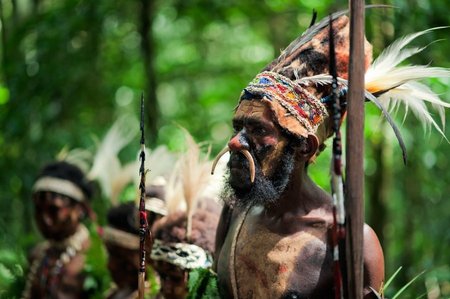 Papua Naujosios Gvinėjos džiunglėse gyvena daug pirmykščių genčių