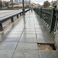 Byra Žaliasis tiltas: savivaldybė suskubo tvarkyti