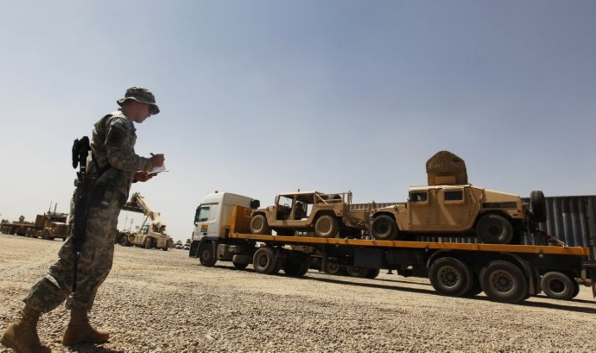 JAV kariai palieka Iraką 