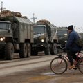 Ukrainos partizanai: rusai permeta karinę techniką iš Melitopolio į Krymą
