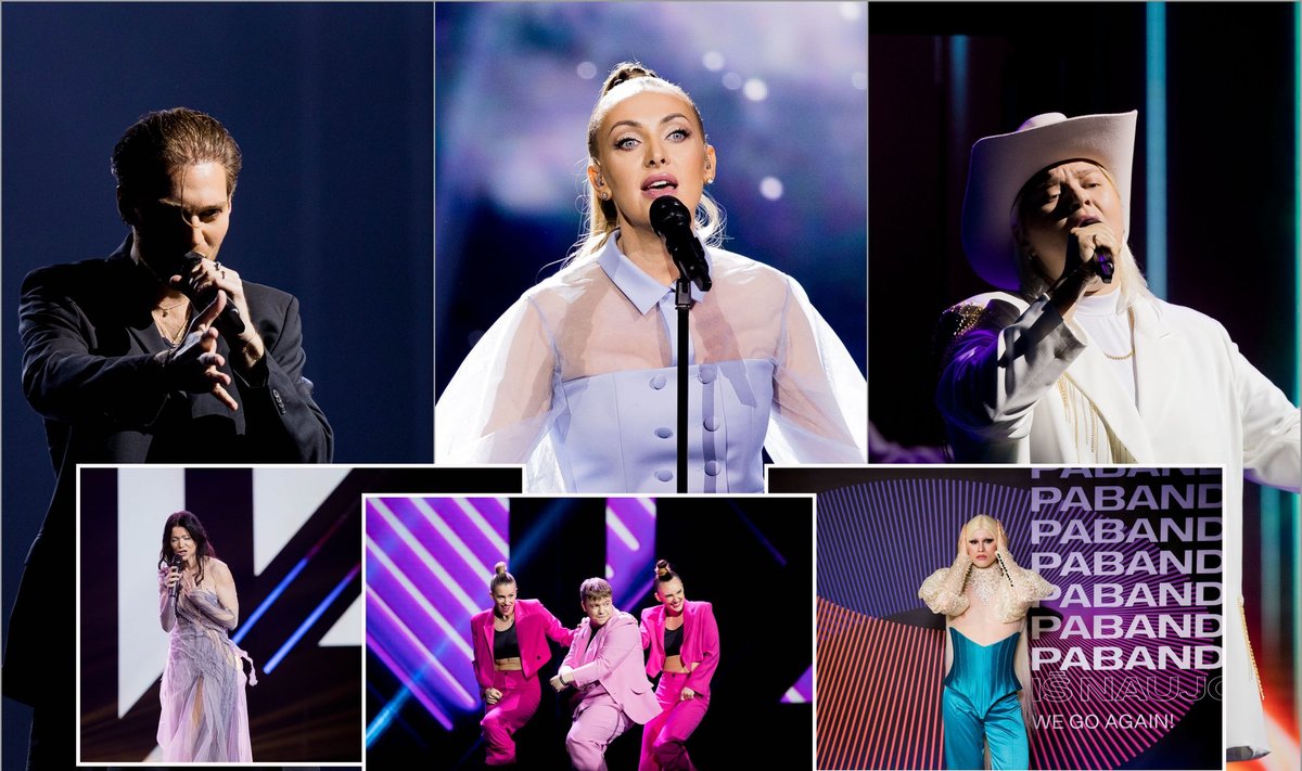 Nacionalinė Eurovizijos atranka: pirmoji laida