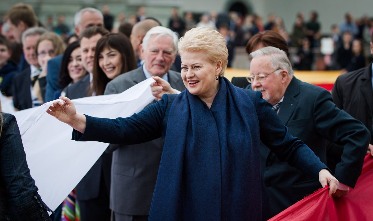  Dalia Grybauskaitė, Valdas Adamkus ir Vytautas Landsbergis