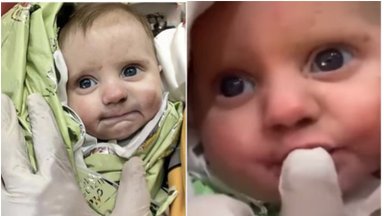 [Delfi trumpai] Išgelbėtas dviejų mėnesių kūdikis po žemės drebėjimo Turkijoje po griuvėsiais išgyveno 128 valandas