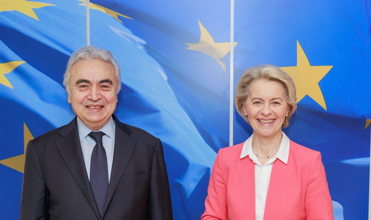 Ursula von der Leyen ir Fatihas Birolis (Europos Komisijos nuotr.)