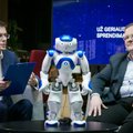 „Aš robotas“: Andriaus Tapino porininku tiesioginėje transliacijoje tapo robotas