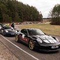 Lietuvos „Porsche“ mylėtojai lenktyniavo, degino automobilį ir fiksavo naują rekordą