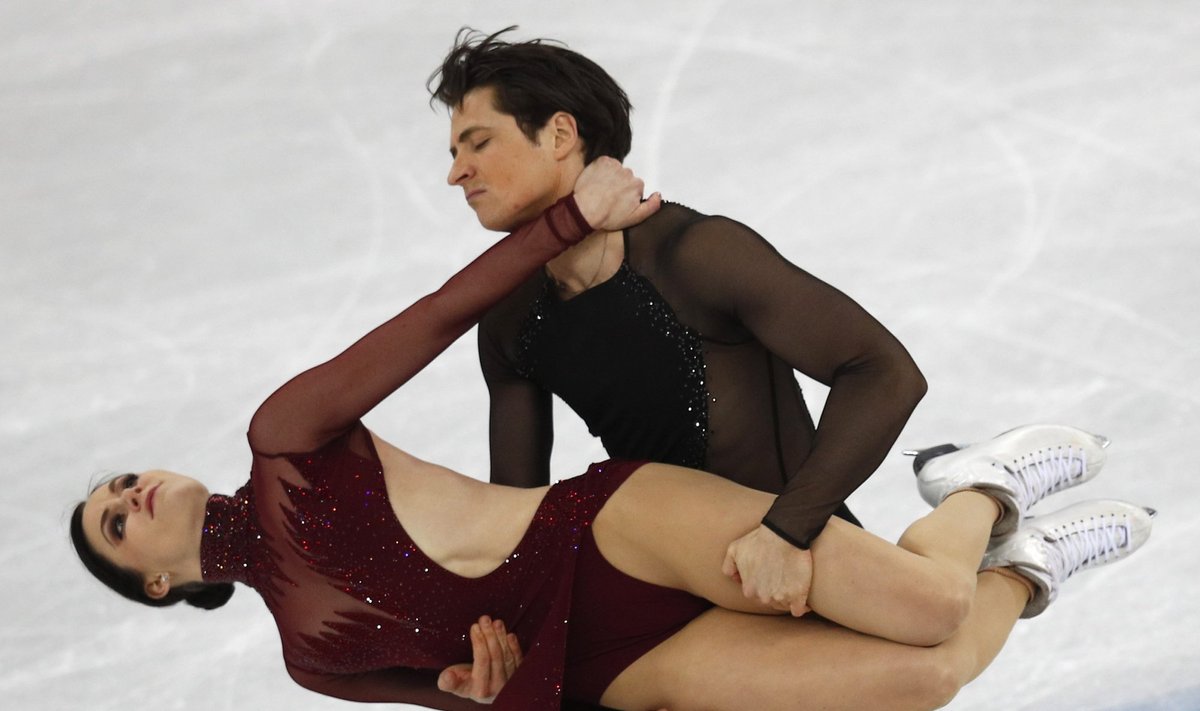 Kanados čiuožėjai Virtua ir Moiras antrą kartą tapo olimpiniais čempionais