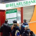 Baltarusijoje prasidėjo panika
