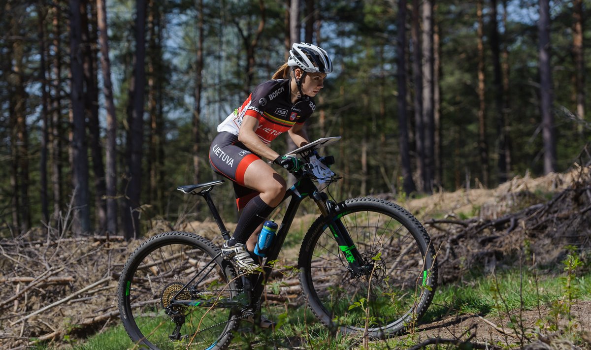Orientavimosi sportas kalnų dviračiais / Foto: Donatas Lazauskas 