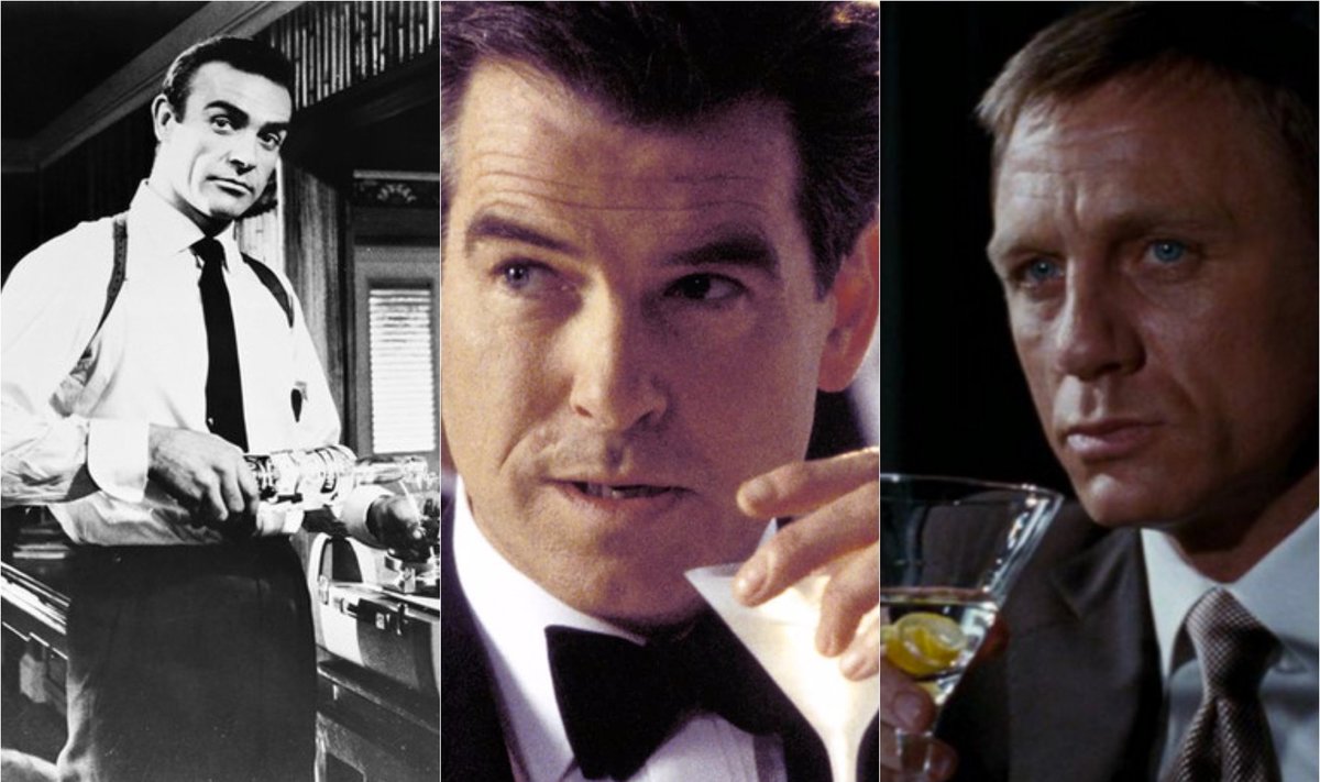 Aktoriai, vaidinę Džeimsą Bondą