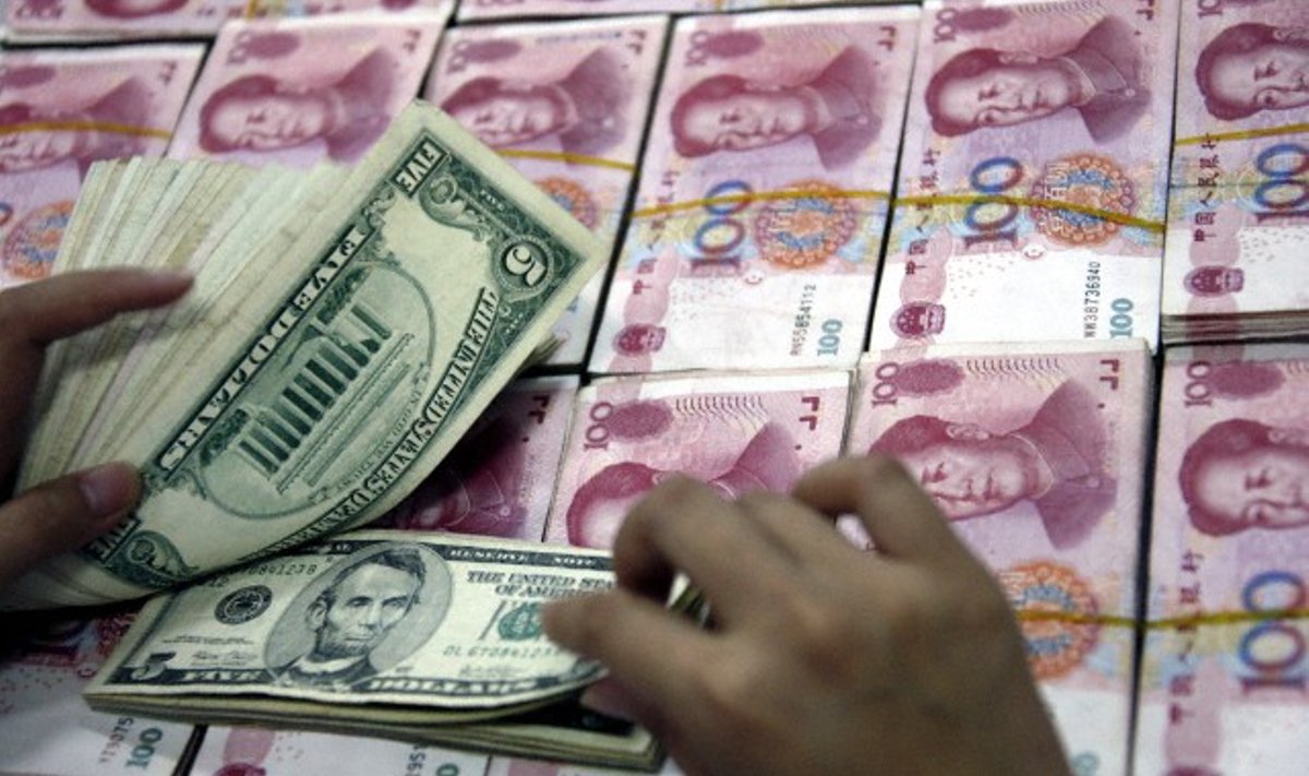 JAV doleriai ir Kinijos juaniai