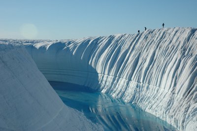 Grenlandijos ledynai.