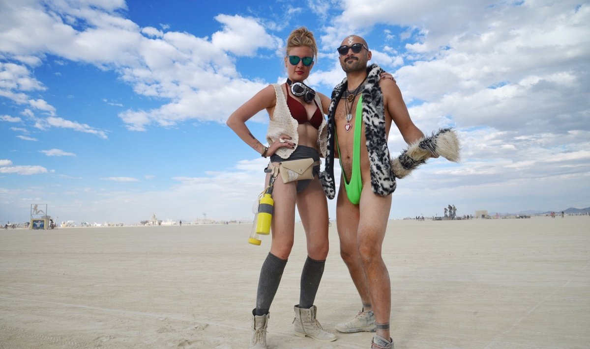 Jurgis Didžiulis festivalyje "Burning Man"