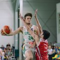 Lietuvos jaunių krepšinio rinktinė kontrolinėse rungtynėse įveikė turkus