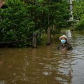 Bankoke paskelbtas pavojus dėl didžiulio potvynio