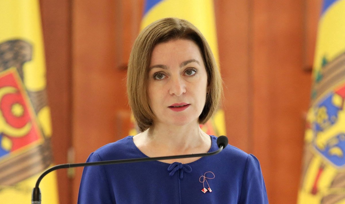 Moldovos prezidentė Maia Sandu
