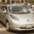 Meksikoje į gatves išriedėjo pirmieji elektriniai taksi automobiliai