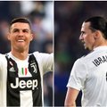 Ibrahimovičius traukia Ronaldo per dantį: persikėlimas į „Juventus“ – joks iššūkis
