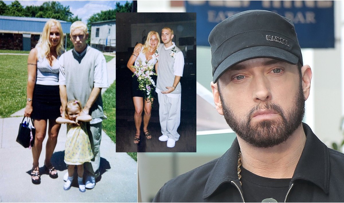Eminem, jo žmona Kim ir dukra Hailie
