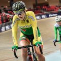 Pasaulio dviračių treko taurės varžybose Olandijoje lietuviai į medalius nepretendavo