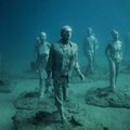 Kvapą gniaužiantis povandeninis muziejus Kanarų salose