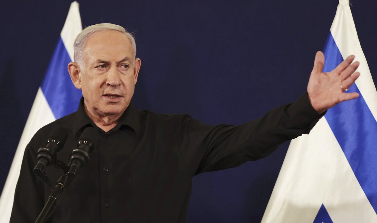 Izraelio ministras pirmininkas Benyaminas Netanyahu