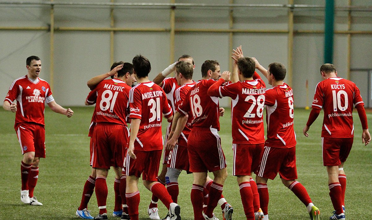 „Ekranas“ išsaugojo Lietuvos futbolo A lygos lyderio pozicijas Delfi