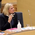 Švedijos premjerė atsistatydino praėjus vos kelioms valandoms nuo paskyrimo