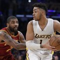 NBA savaitę užbaigė įspūdingi „Lakers“, „Cavaliers“ ir „Trail Blazers“ įžaidėjų pasirodymai