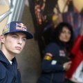 M. Verstappenas: esu pasiruošęs debiutui „Formulės-1“ lenktynėse