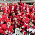 Lietuvos ledo ritulininkai 13:0 nušlavė kroatų jaunimą ir užsitikrino Europos čempionato sidabrą