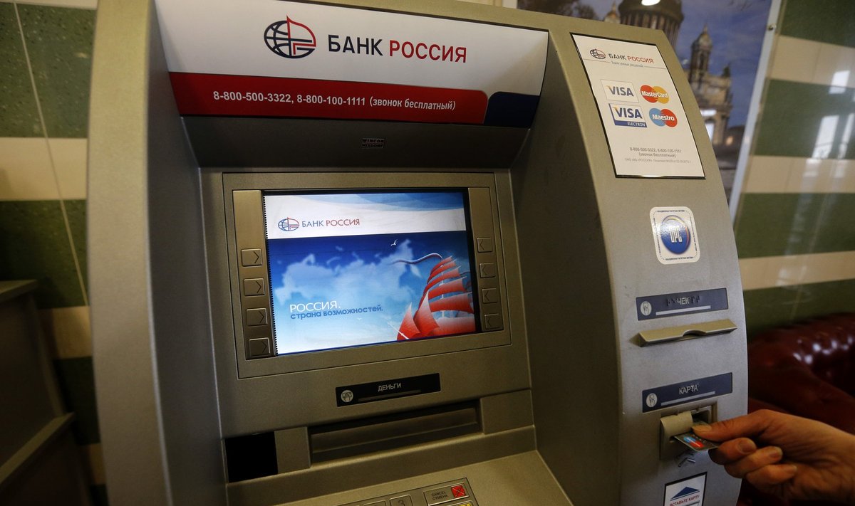 Bankomatas Rusijoje