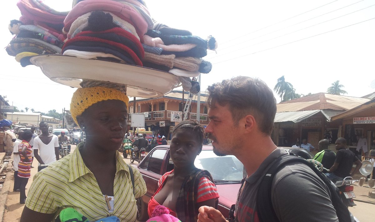 Leonardo Pobedonoscevo kelionės į Siera Leonę įspūdžiai