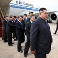 Kim Jong Unas atvyko į Singapūrą istoriniam susitikimui su Trumpu