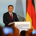 Kinijos premjeras Li skatina pakelti bendradarbiavimą su Vokietija į aukštesnį lygį