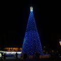 Друскининкай озарился: Рождественская елка меняет цвет каждые 30 секунд