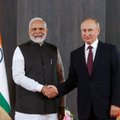 Rusijos agentūros: Indijos premjeras nusileido Maskvoje