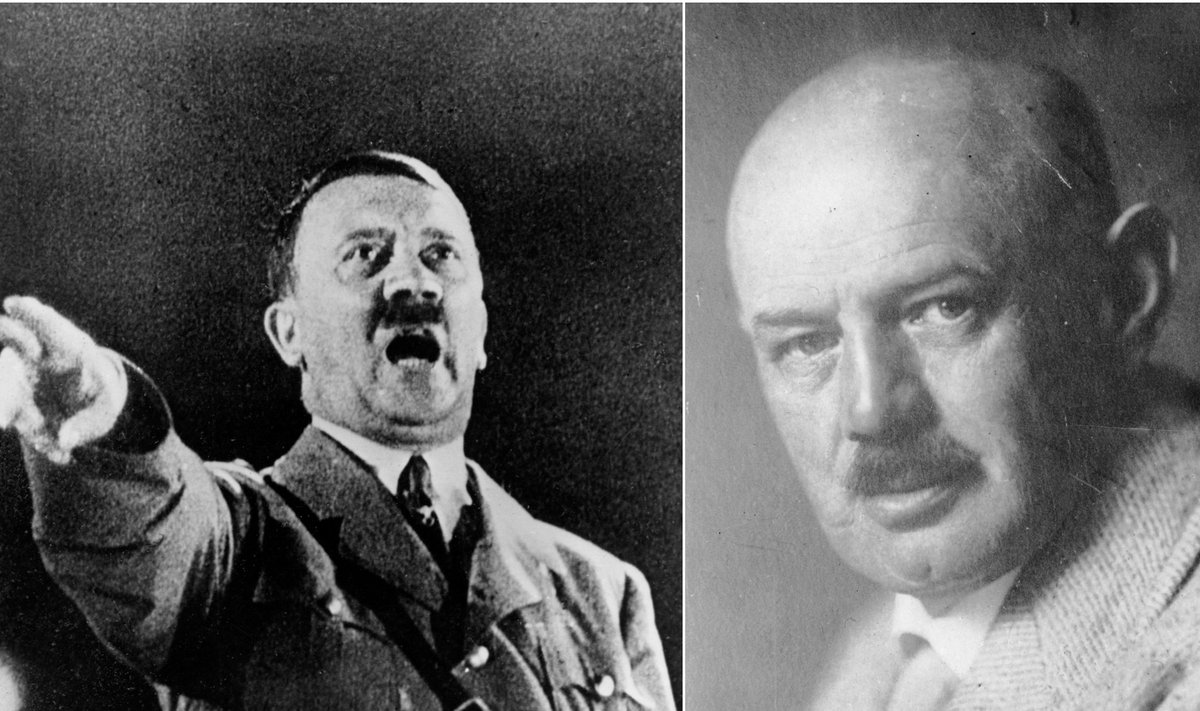 Adolfas Hitleris ir Dietrichas Eckartas
