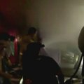 Paskelbta liudininko filmuota medžiaga apie gaisro Brazilijos naktiniame klube gesinimą