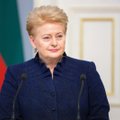 D. Grybauskaitė ruošiasi susitikimui su P. Porošenka