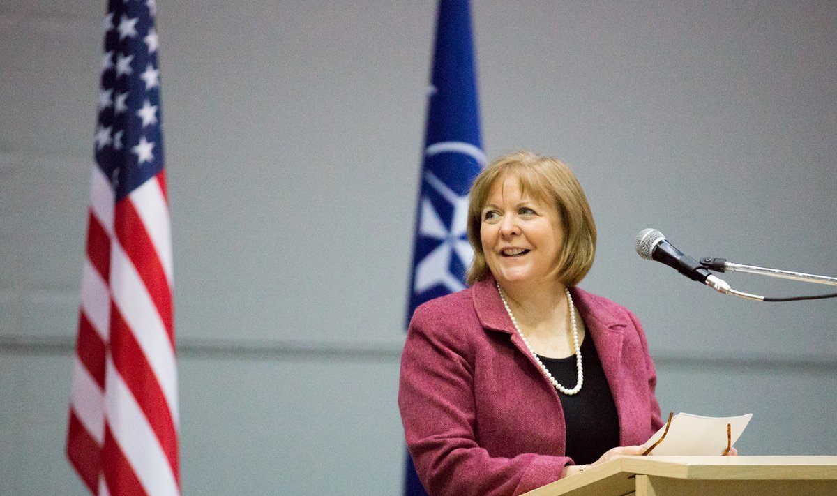 US Ambassador Anne Hall