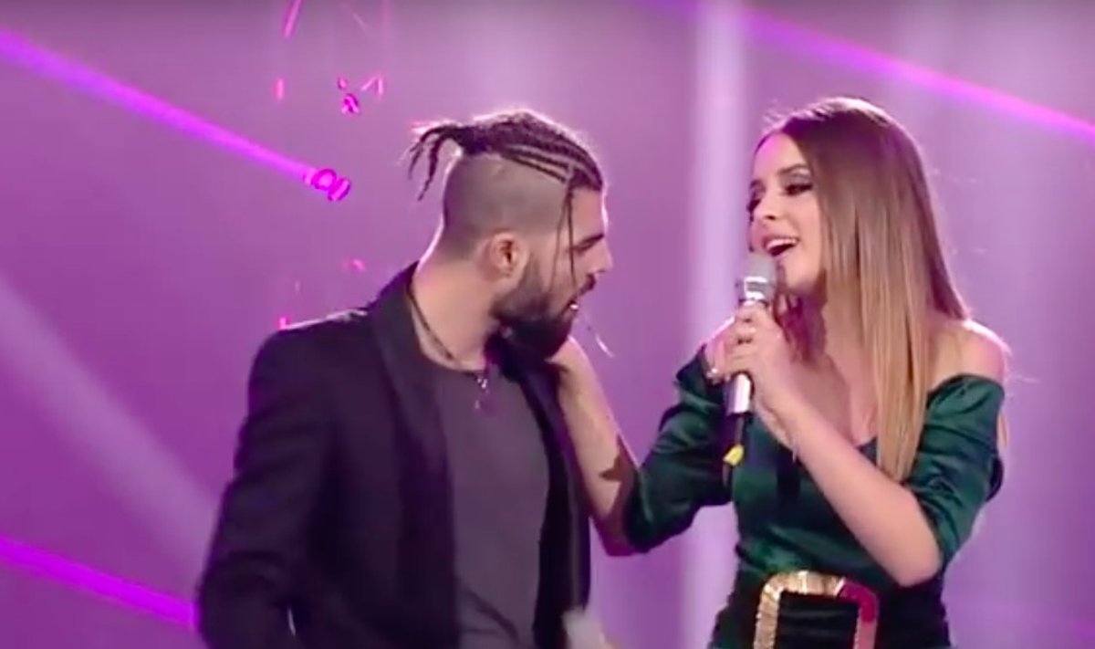 Rumunijos atstovai "Eurovizijoje" Ilinca ir Alexas Florea
