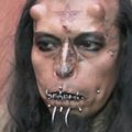 Tatuiruočių parodoje Venesueloje - „žmogus - šachmatų lenta“, vampyrė ir Kolumbijos velnias